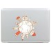 Vintage Flower Vinyl Sticker Skin Decal Cover for Apple Macbook Air Pro Retina 13 Inch