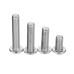 Suleve M5SH6 50Pcs M5 Stainless Steel Hex Socket Button Head Screw Bolt 8-30mm Optional Length