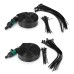 12M/15M Garden Misting Cooling System Cooler Water Pipe Patio Mist Spray Hose Kit