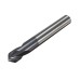 Drillpro 2pcs 2 Flutes 90 Degree 6mm Chamfer Mill HRC45 Carbide End Milling Cutter