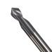 Drillpro 2pcs 2 Flutes 90 Degree 6mm Chamfer Mill HRC45 Carbide End Milling Cutter