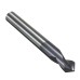 Drillpro 2pcs 2 Flutes 90 Degree 6mm Chamfer Mill HRC45 Carbide End Milling Cutter