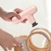 SK6 Powerful Mini Muscle Massage Gun 4 Speed Adjustment Type C Rechargeable Portable Fascia Gun with 4 Message Head