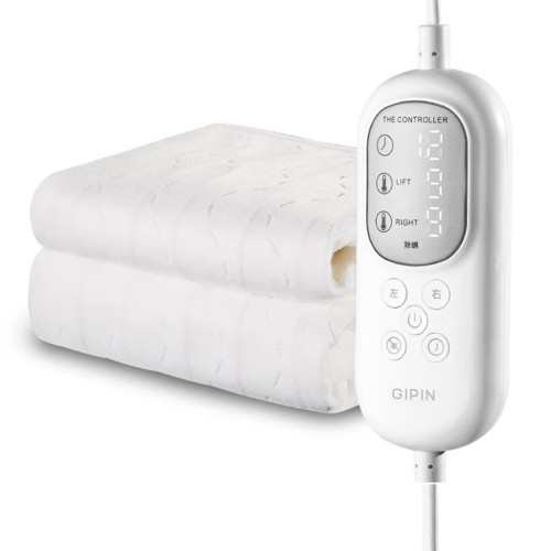 Smart Temperature Control Electric Blanket with Dust Mite Protection Detachable and Washable Double Zone Temperature Control