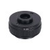 0.35X 0.5X C mount Lens Adapter Focus Adjustable Camera Installation C mount Adapter to New Type Trinocular Stereo microscope