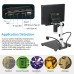 10.1 inch Video Microscope Large Anti-glare IPS Screen Coin Microscope with 13MP Camera 1X-8X 4K HD Video/Photo USB Microscope for Android/iOS for Soldering Coin Collection