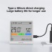 1/2PCS Xiaomi Atuman THSE Temperature and Humidity Meter with Ultra-Sensitive Sensors Type-C Rechargeable Wide Range Monitoring Clear LCD Display and Power Failure Memory