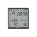 1/2Pcs Xiaomi Duka Atuman TH3  Hygrometer WIFI Indoor Outdoor Temperature Humidity Monitoring Humidity Meter with 4.3-inch LCD DisplayType-C Lithium Direct Charging with Clock & Calendar Function