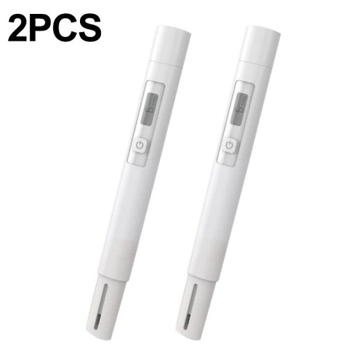 2PCS Xiaomi DUKA ATuMan TDS PH Meter PH TDS EC Meter Range 0-4999ppm Temperature 0-80 centigrade Meter Digital Water Quality Monitor Tester