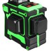 3D 12 Line Green Light Laser Level Digital Self Leveling 360° Rotary Measure