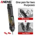 ANENG A3005D 2In1 Multimeter Test Pen with VA Color Display Auto Shutdown Non-Contact Line Wiring Detection NCV Induction Technology High Portability for Electricians and DIY Enthusiasts