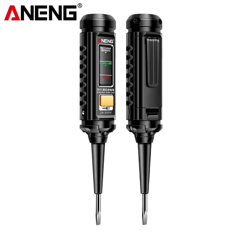 ANENG B15 Induction Tester Pen with Comprehensive Voltage Range Fault Detection Electric On/Off Detection Flashlight Function