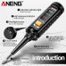 ANENG B15 Induction Tester Pen with Comprehensive Voltage Range Fault Detection Electric On/Off Detection Flashlight Function