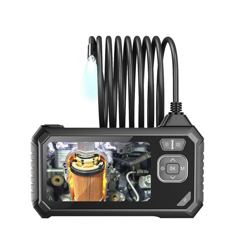 ANESOK 113 8mm Endoscope Camera LCD Display 4.3in 1080P Industrial Borescope Waterproof for High Definition Detection