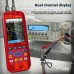 BSIDE O9 2*50MHZ Dual Channel Oscilloscope Multimeter High Precision Wide Range Resistive Anti-Burn with Powerful Battery and True Value Perfect Choice for Accurate Signal tester and Measurement Tasks