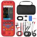 BSIDE O9 2*50MHZ Dual Channel Oscilloscope Multimeter High Precision Wide Range Resistive Anti-Burn with Powerful Battery and True Value Perfect Choice for Accurate Signal tester and Measurement Tasks