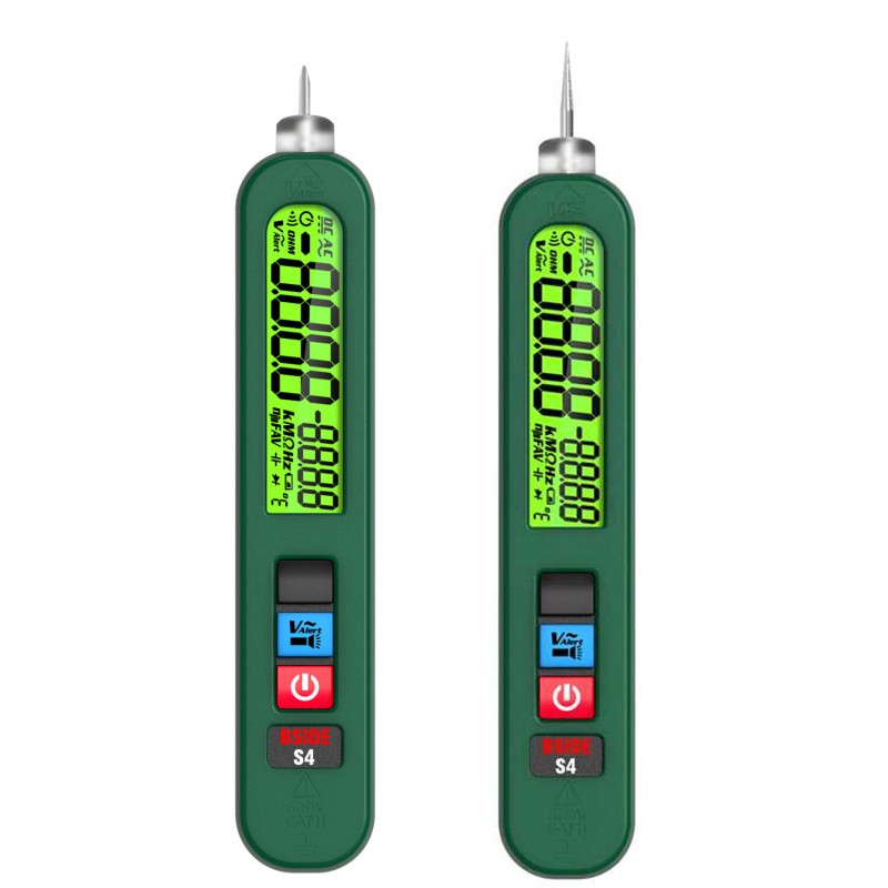 BSIDE S4 Leakage Voltage Tester Dual Display 12~300V Precision with Backlight Flashlight Top Electrical Safety Tool