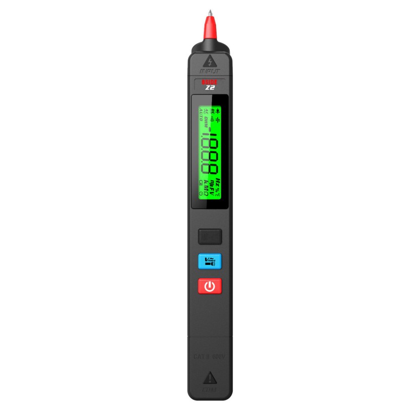 BSIDE Z2 Tester Pen LCD Display 12-300V ±5.0% Precision Portable Electrical Tool Fast Response High Accuracy