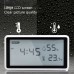 Deli Electronic Thermometer Hygrometer Weather Station with High Precision 0.1℃ Temperature Humidity LCD Display Clock Function Long Battery Life- Ultimate Indoor Weather Monitoring Station