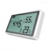 Deli Electronic Thermometer Hygrometer Weather Station with High Precision 0.1℃ Temperature Humidity LCD Display Clock Function Long Battery Life- Ultimate Indoor Weather Monitoring Station