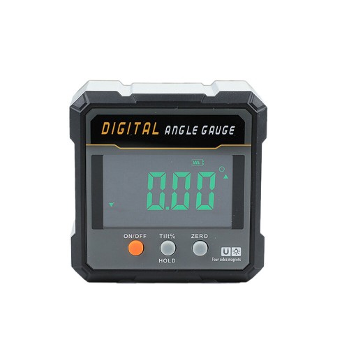 Digital Display Inclinometer 360 Degree Measurement High-Precision Relative Absolute Angle and Slope Units Measurement Automatic Rotating Screen Easy to Operate - Perfect Tool for Efficient Accurate Results