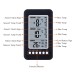 Digital Indoor Outdoor Thermometer Dual Sensor LCD Display with Trend Indicators Max Min Temperature Alerts 433 Mhz 10-second Update Rate Wall Mount or Table