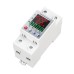 Digital Three-Display Intelligent Circuit Breaker with 63A Rating Auto-Reclosing Switch Multi-Protection and Adjustable Voltage Settings for Industrial Use