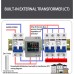 ET32-669 High Precision Professional Electrical Meter with Full-view LCD Screen Measures Voltage Current Power Frequency and Power Factor High Temperature Resistant Supports 22 KW Power