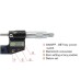 ETOPOO Digital Vernier Caliper with Dual Round and Pointed Heads  High Precision 0-25mm Height Gauge for Measuring Outer Diameter - Perfect for Machinists and Engineers.