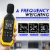 FNIRSI FDM01 High-Precision Digital Noise Decibel Meter 31.5Hz-8.5KHz Range 30-130dB Fast Slow Response Top Rated Acoustic Analysis Tool