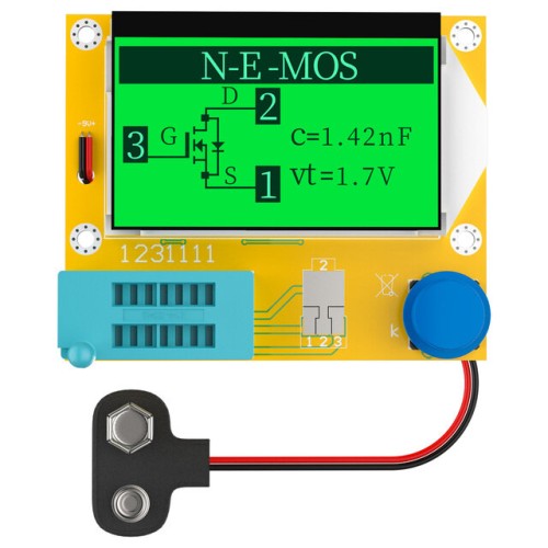 FNIRSI LCR-T4 ESR Meter Transistor Tester Diode Triode Capacitance SCR Inductance