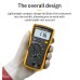 Fluke 116C Digital Multimeter, Measures AC/DC Voltage To 600V and AC/DC Current to 10A Measures Resistance Continuity Frequency and Capacitance Includes Holster and Silicone Test Lead Set