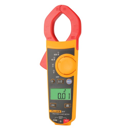 Fluke 317 Digital Clamp Meter AC/DC Multimeter Tester True RMS Effective Value Digital Clamp Multimeter Clamp Meter