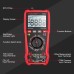 HABOTEST HT890C Professional Digital Multimeter High Precision Measures Voltage Current Resistance Capacitance Frequency Temperature True RMS Live Test Top Rated for Electrical Troubleshooting and Testing