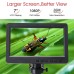 HAYEAR 26MP HDMI Digital Microscope 2100X Digital Magnification Adjustable 7 inch Screen 60fps Hight Frames Rate Microscope Camera with HDR Mode Can Eliminate Metal Reflection For Soldering HY-2070