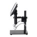 HAYEAR 26MP HDMI Digital Microscope 2100X Digital Magnification Adjustable 7 inch Screen 60fps Hight Frames Rate Microscope Camera with HDR Mode Can Eliminate Metal Reflection For Soldering HY-2070