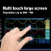 Hantek TO1112/TO1112C/TO1112D Touch Screen Tablet Oscilloscope 2 Channel Handheld Digital Oscilloscope with Signal Generator and Multimeter 110MHz