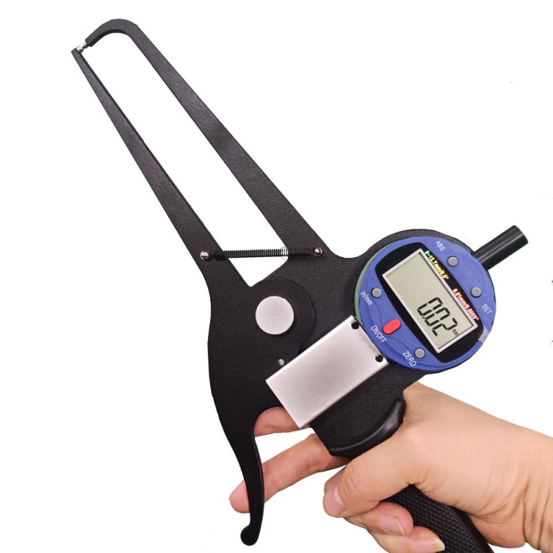 High Precision Digital Display Caliper Gauge with 0-50*125mm External Clamp Design Extended Jaws for Firm Grasping Versatile Easy to Read Durable Tool for Accurate Measurements