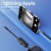 【IOS Soft Line】Endoscope Camera For iPhone APPLE 8MM Cars Endoscopic Flexible Line IP68 Waterproof 8 LEDs Borescope Inspection For iPhone For iOS