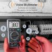 Kaemeasu KM-DM02S Digital Multimeter with Voice Broadcast True RMS Measurement Non-Contact Voltage Detection High Precision Auto-Ranging Multimeter for Electrical Troubleshooting