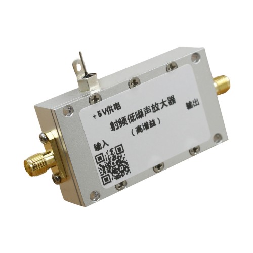 Low Noise Amplifier Module for Broadband Receiver Systems 0.01-4GHz Operating Frequency High Gain Low Power Consumption Ideal for Enhancing Signal Strength