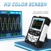 MUSTOOL MDS120M Professional Digital Oscilloscope 120MHz Analog Bandwidth 500MS/s Sampling Rate 320x240 LCD Screen Support Waveform Storage with Backlight