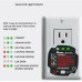 MUSTOOL MT01US Socket Tester Leakage Switch Live Wire Neutral Wire Ground Wire Tester US Plug