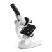 Monocular Digital Optical Microscope 64X-2400X with Adjustable Zoom Phone Holder Design Fill Light Complete Experimental Equipment for Science Education Biology Experiment