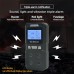 Multi-Gas Detector Alarm Light Portable Gas Detector with H2S O2 CO and Combustible Gas Detection Audible Visual Vibration Alerts High Precision Rechargeable Battery Suitable for Industrial Applications