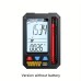 Multifunctional Multimeter 933/933S with Intelligent Overload Protection Backlit Display Live Neutral Testing Non-Contact Voltage Detection Voice Broadcast Feature Great for Electricians and Home Use