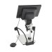 Multilingual High-Definition B1200 Digital Microscope with 12MP Camera 1200X Magnification Adjustable Stand LED Lights Plug-in or Battery Powered for Precision Viewing and Recording