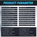 Mustool 10MHz Bandwidth 50Msps Sampling Rate MT8210PRO Auto Oscilloscope with High-Frequency Testing ACV Precision Measurement Auto Sleep Function for Energy Efficiency