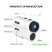 NK-600 NK-1000 Golf Rangefinder 600m Range with Slope Tech Jolt Tech Advanced PinSensor Flagpole Locking Rechargeable High-Quality Optics