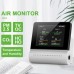 NOYAFA JSM16 5-in-1 Household Air Quality Monitor PM2.5/CO2/HCHO/TVOC Detector Temperature Humidity Tester